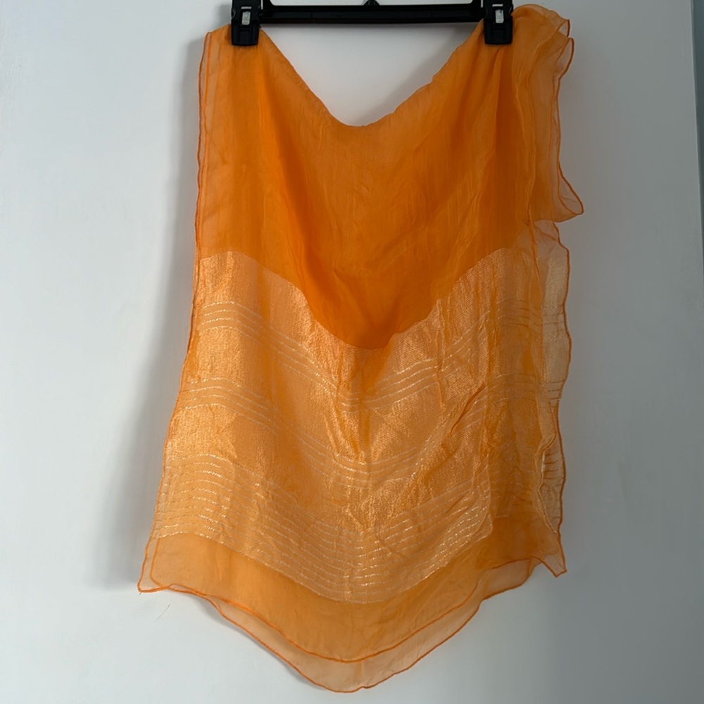 Orange scarf